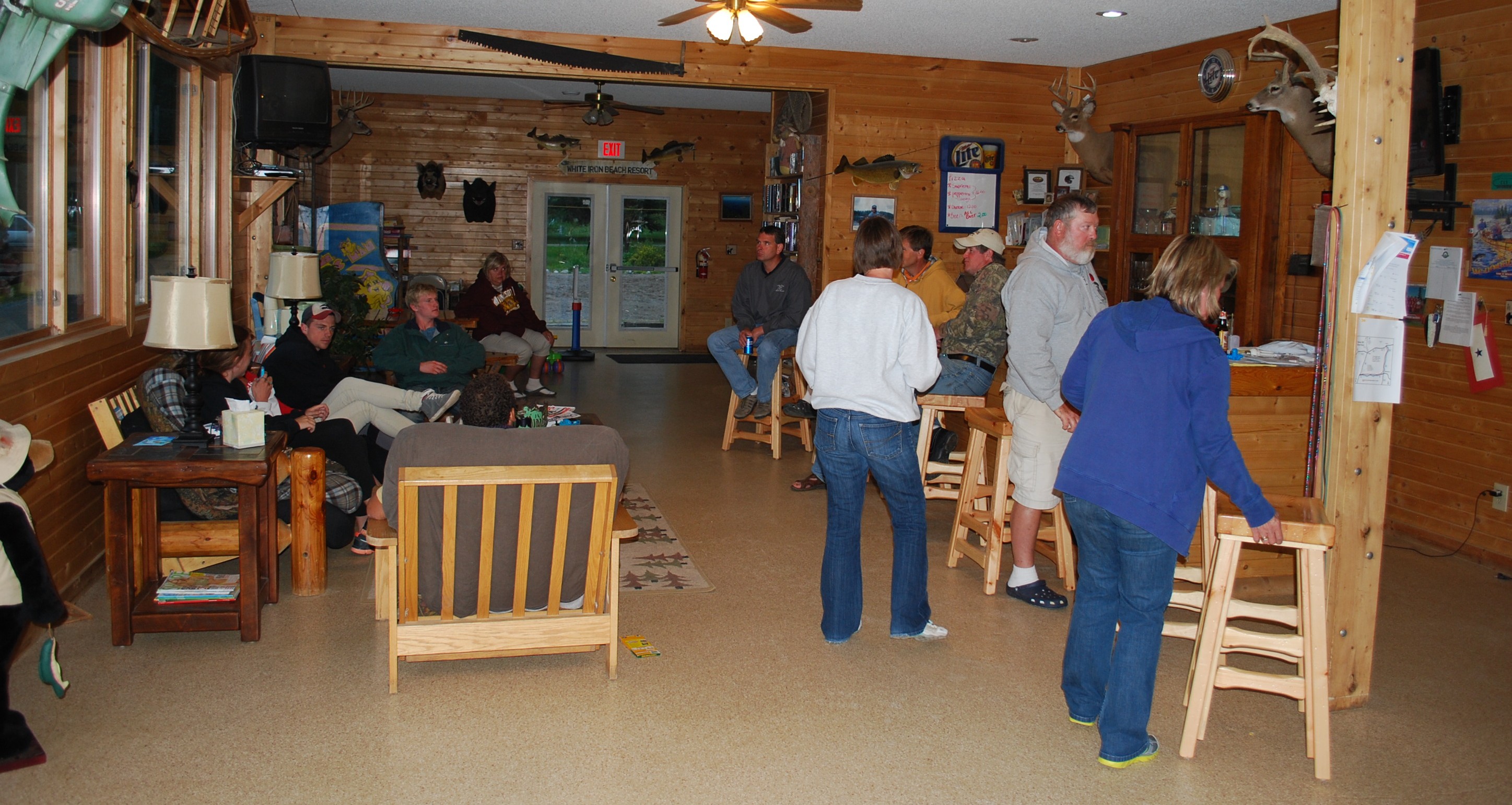 Group in Lodge