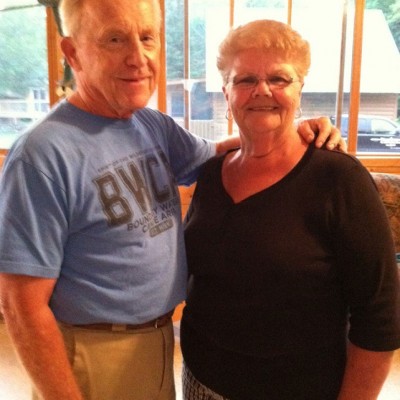 Dave and Barb Harris. Their 50th year visiting Ely, mostly on White Iron Lake.