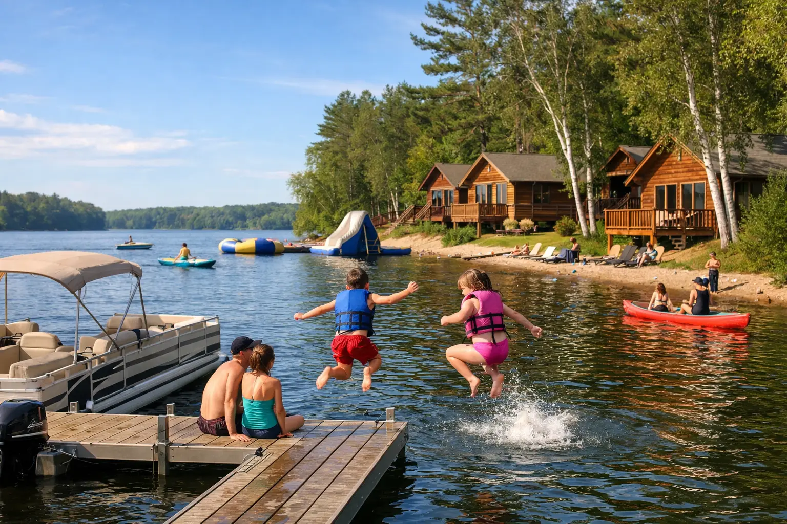 Minnesota Resort Cabins for Lake Family Fun