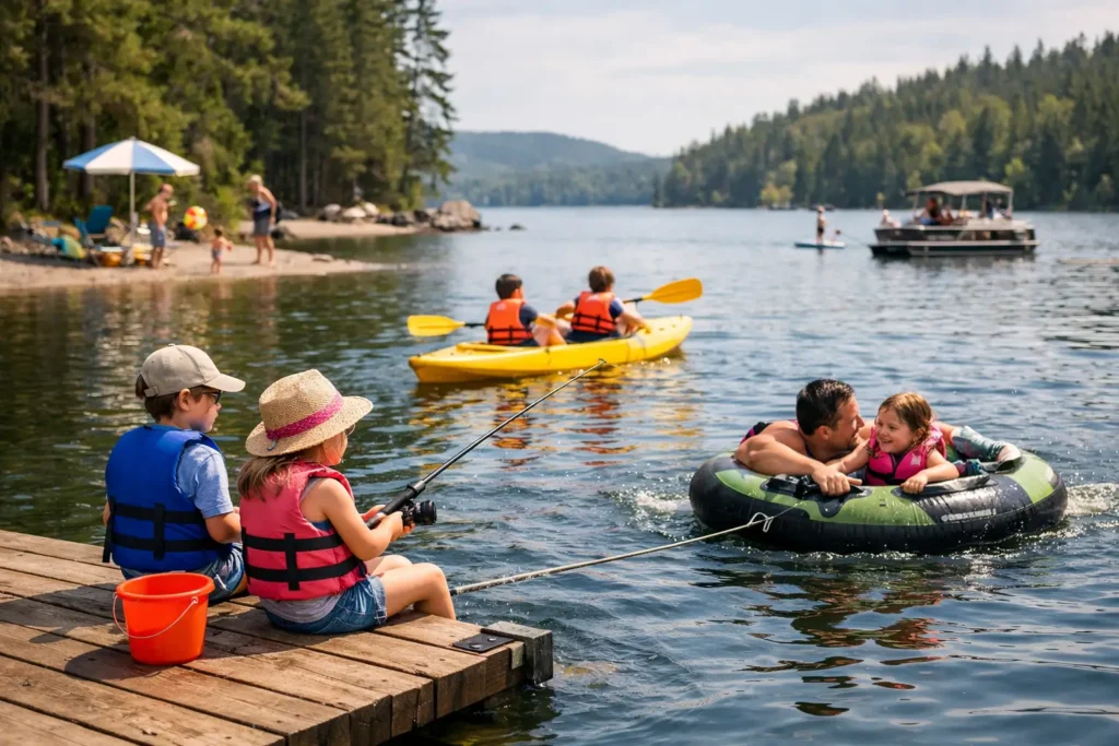 12 Kid Friendly Lake Vacation Activities for Families
