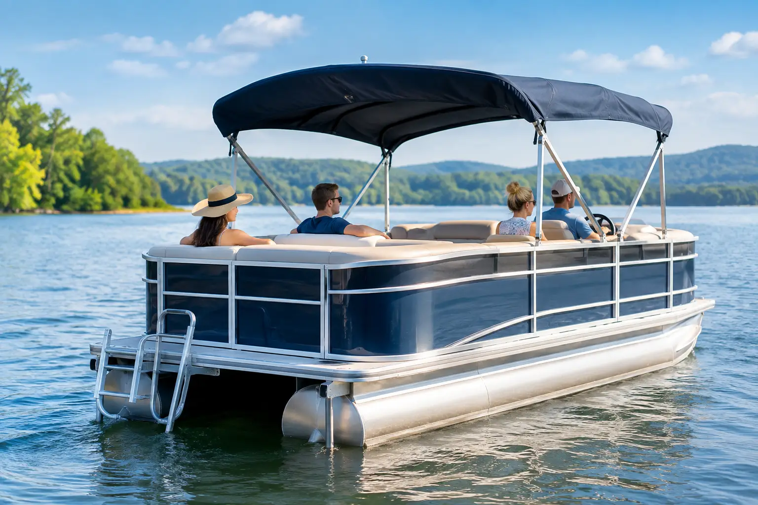 How to Rent a Pontoon Boat for a Lake Day