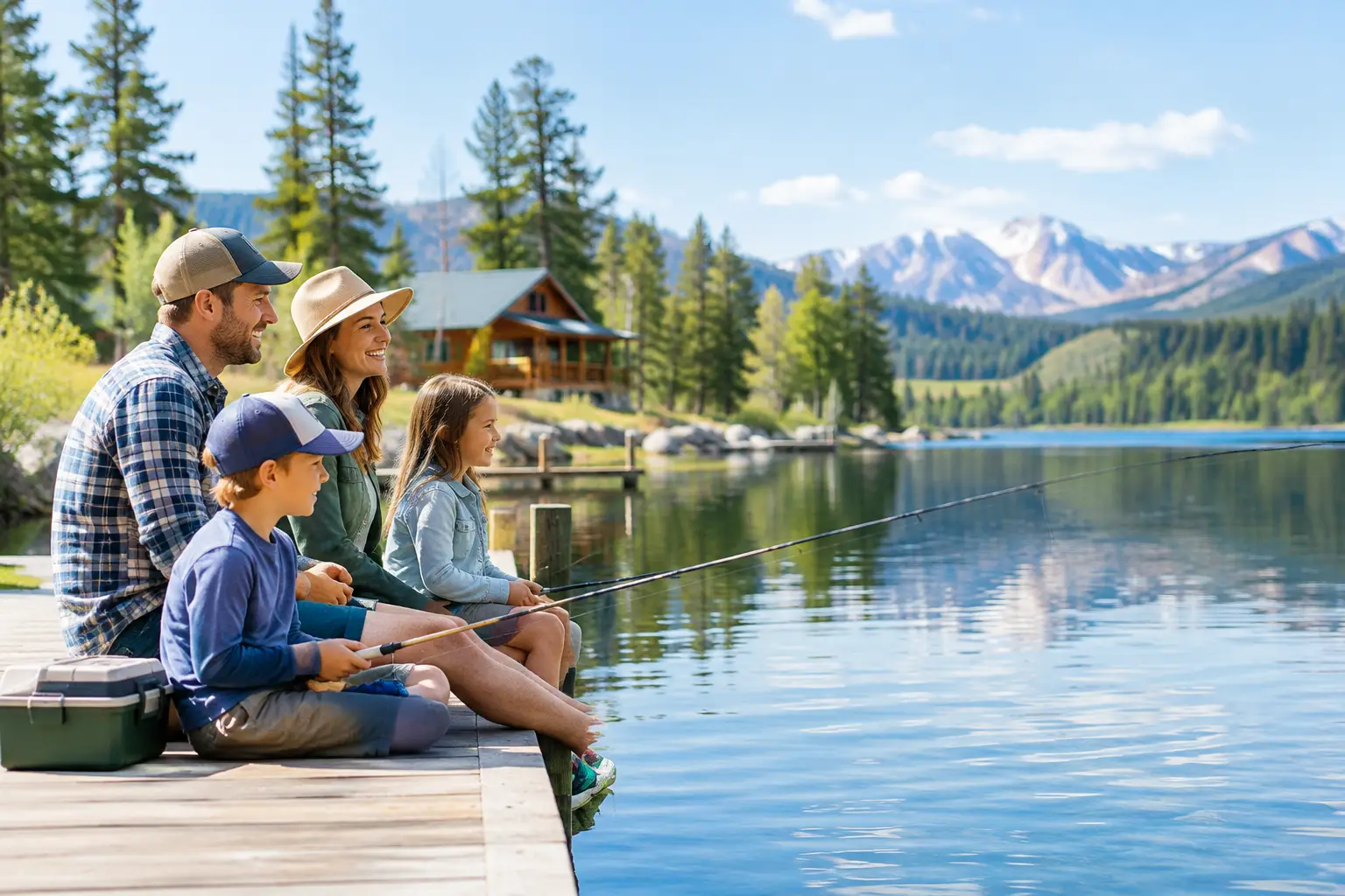 Spring Fishing Resort Getaway Ideas for Families